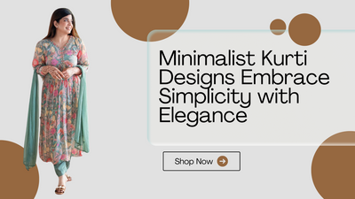 Minimalist Kurti Designs Embrace Simplicity with Elegance