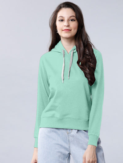 Sea Colour High Quality Premium Hoodie For Women's