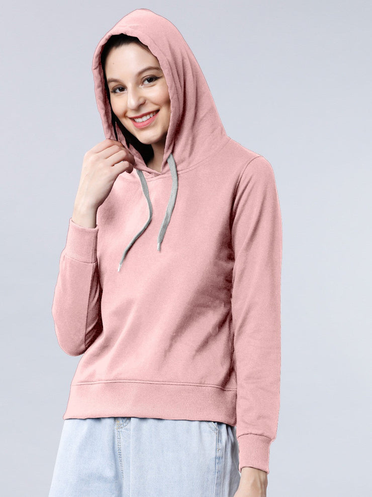 Peach Colour High Quality Premium Hoodie For Women s The Wardrobe Loft