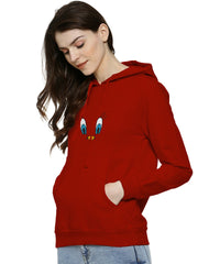 Eye Printed Premium Quality Hoodie For Women