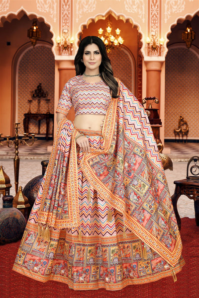 Designer Attractive Fancy Lehenga Choli With Dupatta For Women